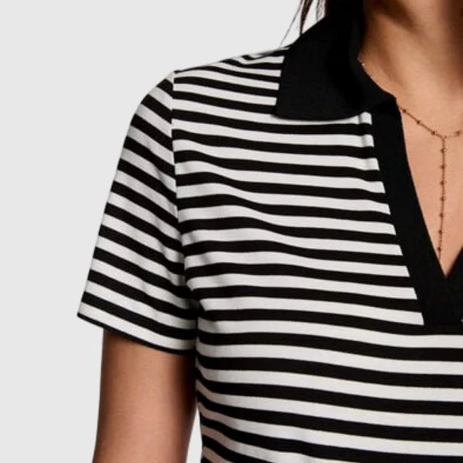 Camiseta Morgan Rayas Mujer