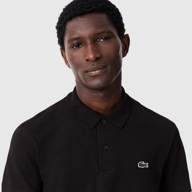 Polo Lacoste Negro Hombre