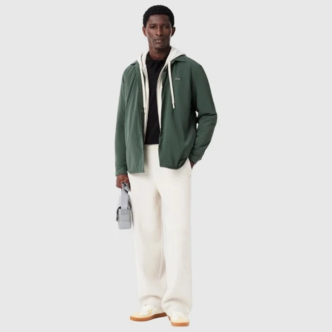 Polo Lacoste Negro Hombre