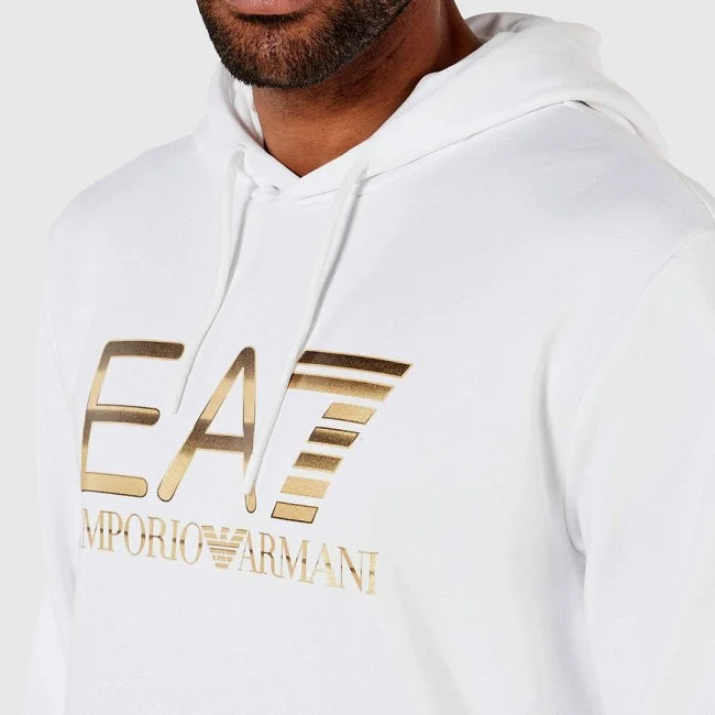 Sudadera Armani Blanca Hombre