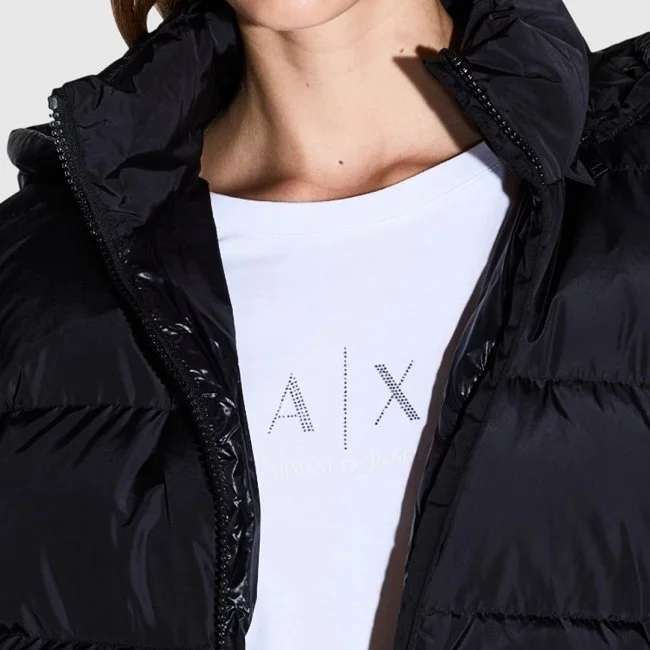 Camiseta Armani Exchange Blanca Mujer