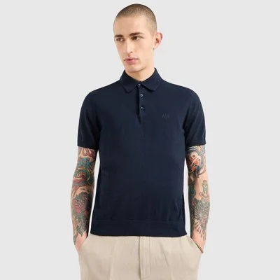 Polo Armani Exchange Azul...