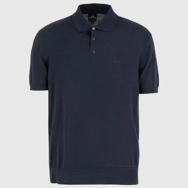 Polo Armani Exchange Azul Marino Hombre