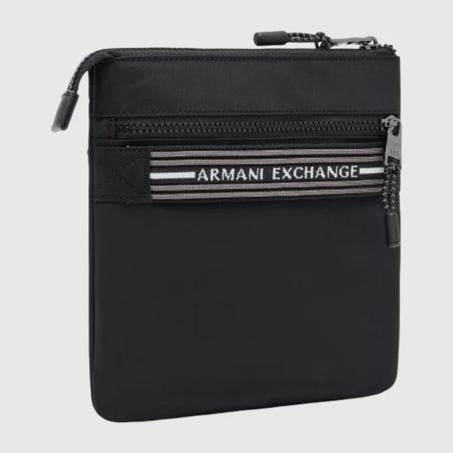 Bandolera Armani Exchange Negra Hombre