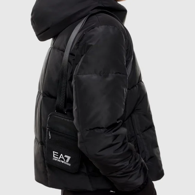 Bandolera Armani Negra Hombre