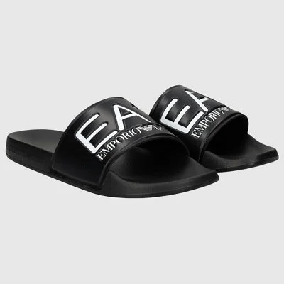 Chanclas Armani Negras Hombre