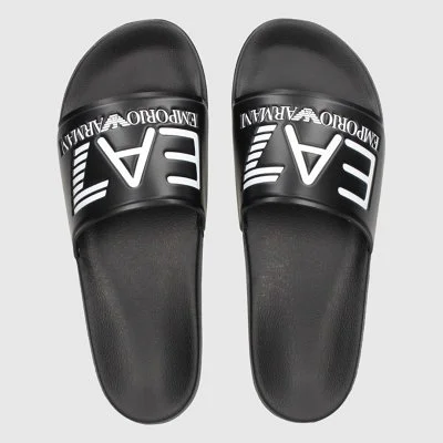 Chanclas Armani Negras Hombre 2