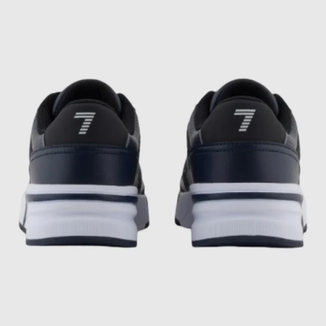 Zapatillas Armani Azules y Negras Hombre