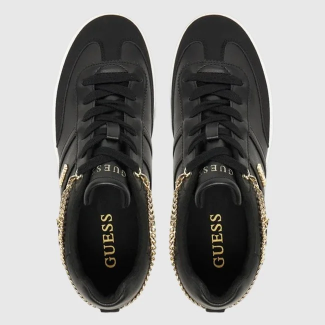 Zapatillas Guess Negras y Blancas Mujer