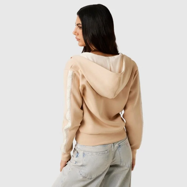 Sudadera Guess Beige Mujer