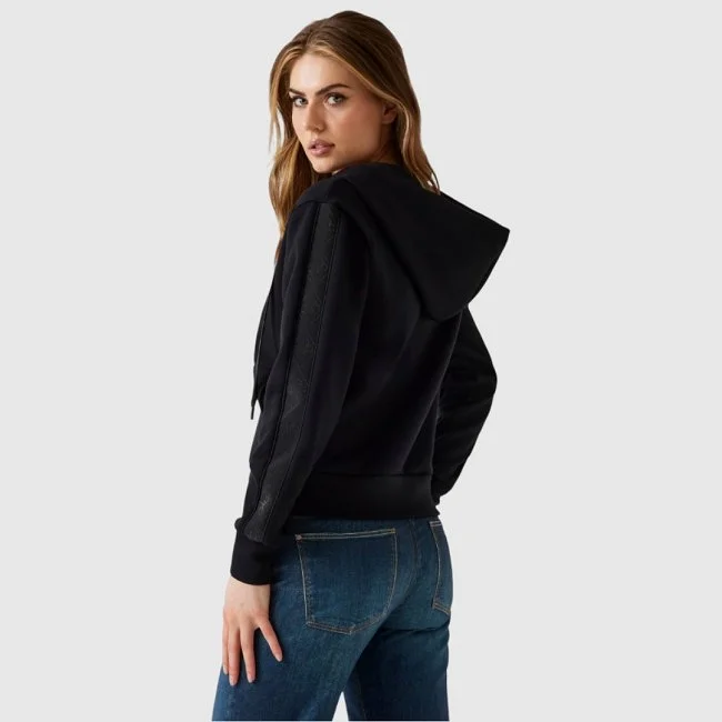 Sudadera Guess Negra Mujer