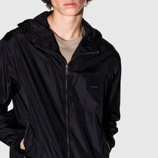 Chaqueta Armani Exchange Negra Hombre