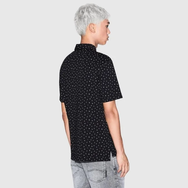 Polo Armani Exchange Negro Hombre