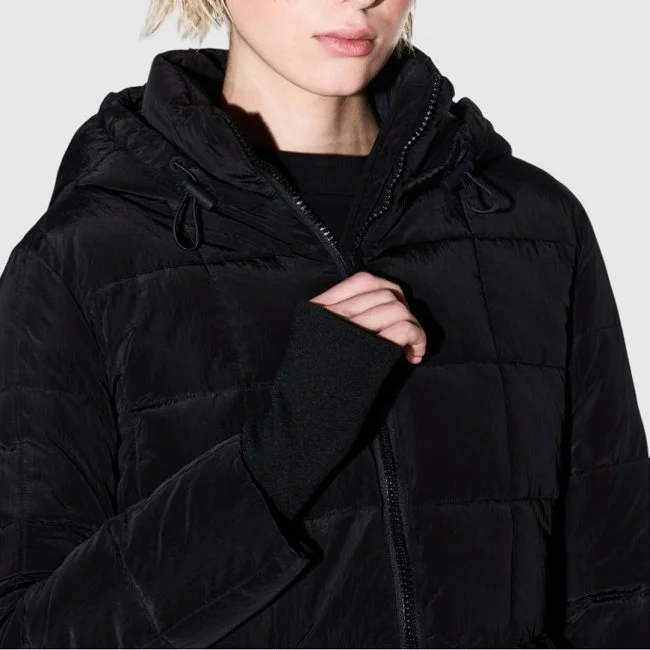 Chaqueta Armani Exchange Negra Mujer