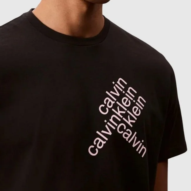 Camiseta Calvin Klein Negra Hombre