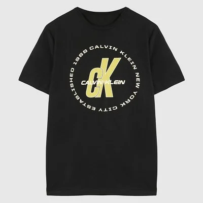 Camiseta Calvin Klein Negra...