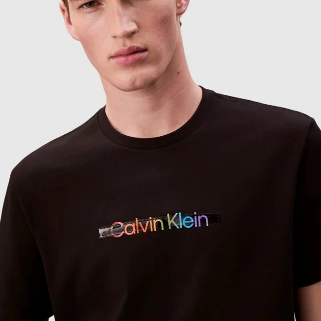 Camiseta Calvin Klein Negra Hombre
