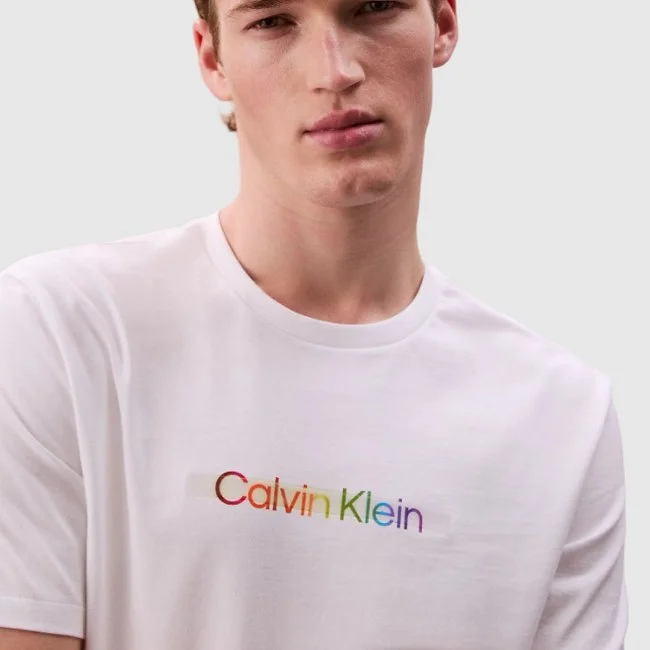 Camiseta Calvin Klein Blanca Hombre