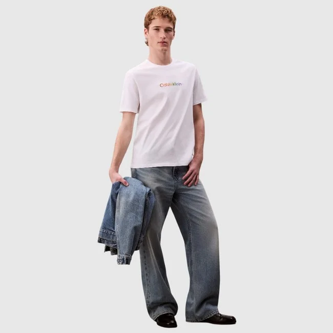 Camiseta Calvin Klein Blanca Hombre