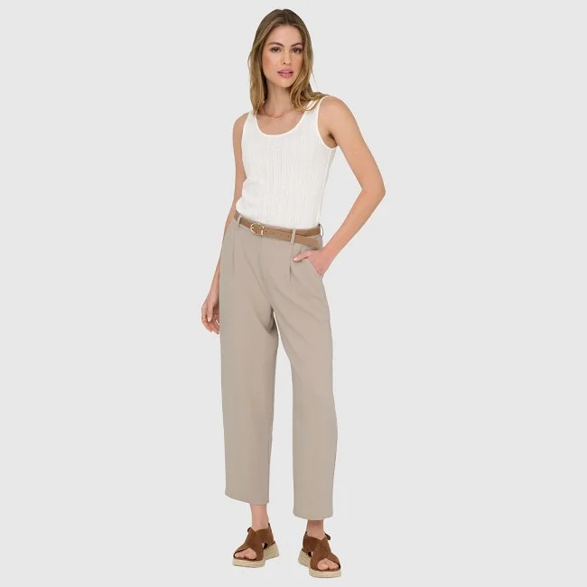 Pantalón ONLY Gris Mujer