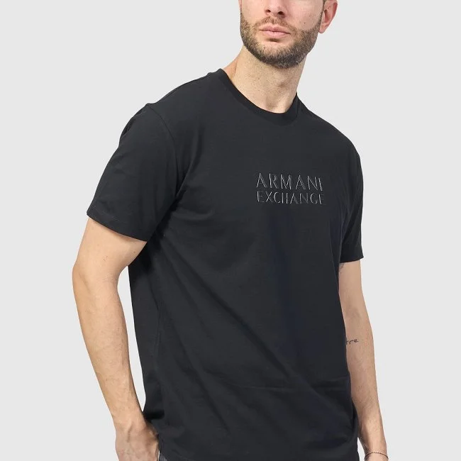 Camiseta Armani Exchange Negra Hombre