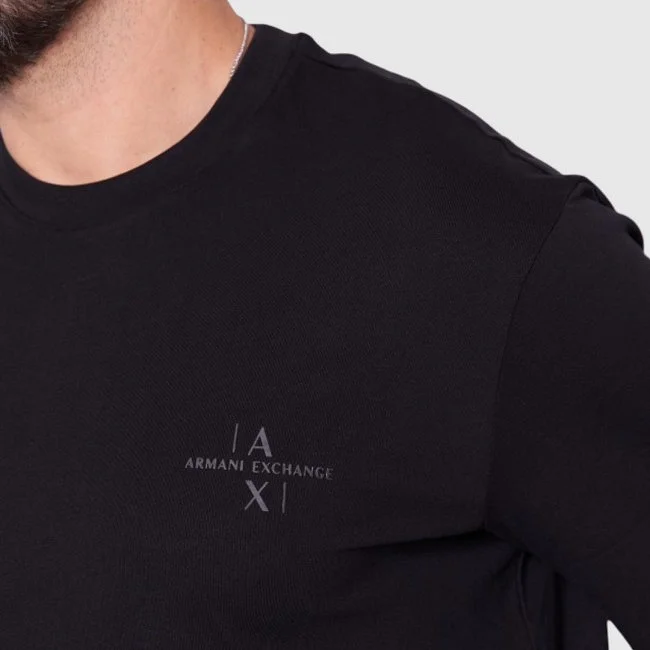 Camiseta Armani Exchange Negra Hombre
