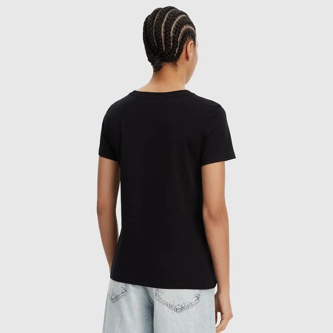 Camiseta Armani Exchange Negra Mujer