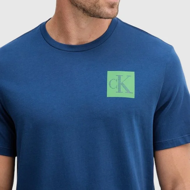 Camiseta Calvin Klein Azul Hombre
