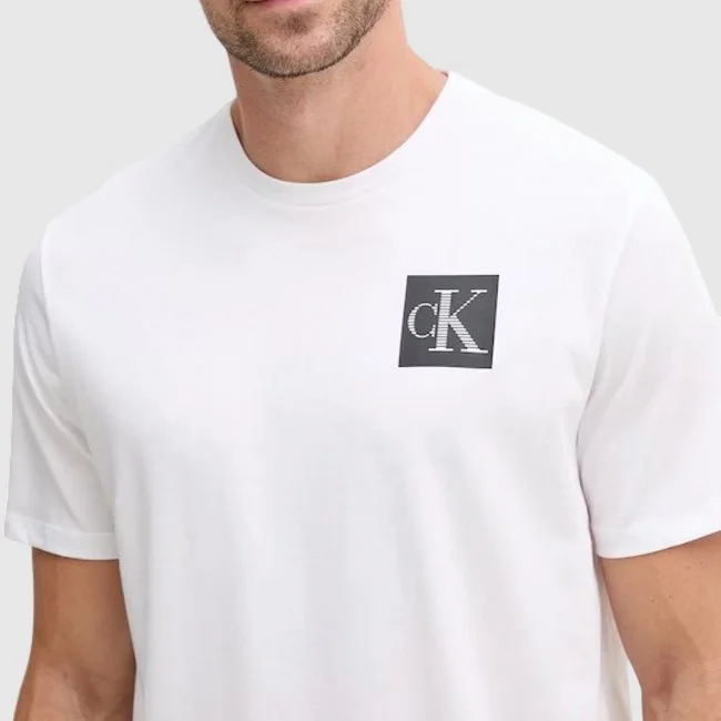 Camiseta Calvin Klein Blanca Hombre