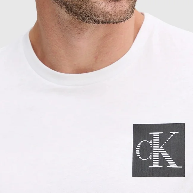 Camiseta Calvin Klein Blanca Hombre