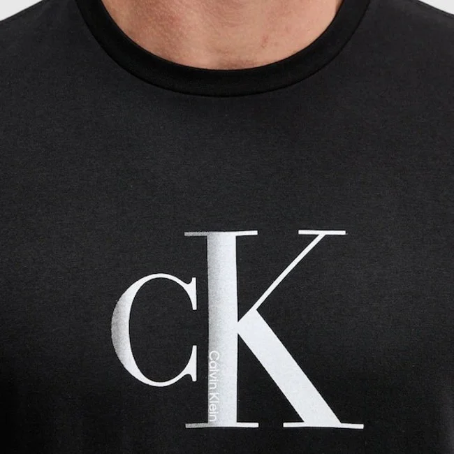 Camiseta Calvin Klein Negra Hombre