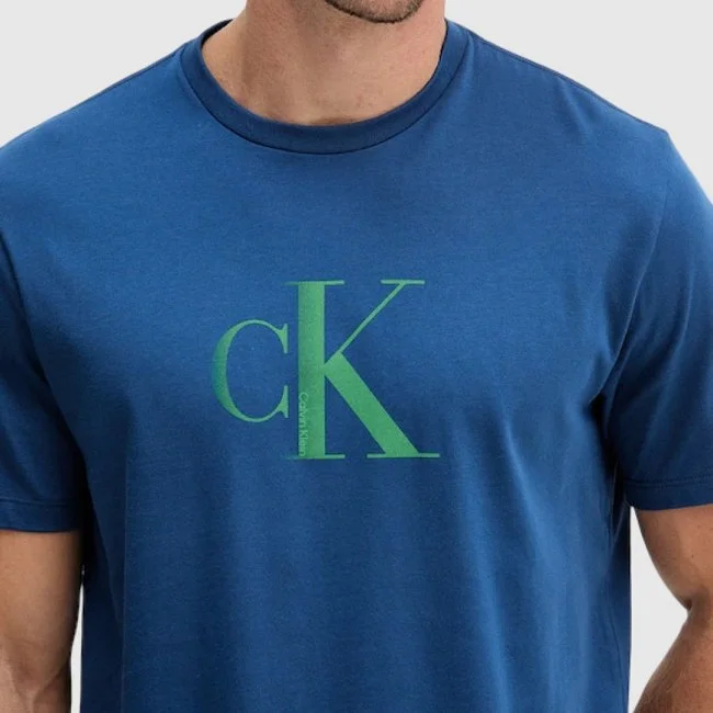 Camiseta Calvin Klein Azul Hombre