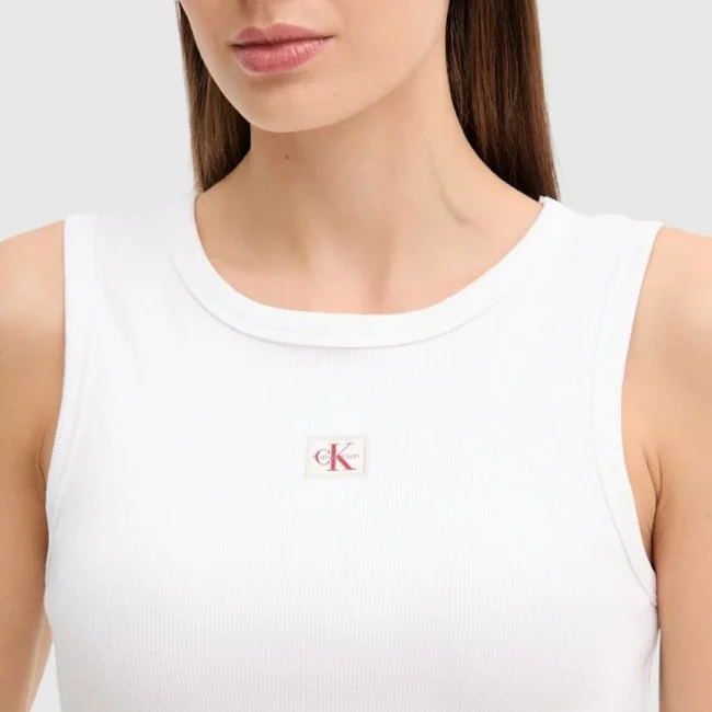 Camiseta Calvin Klein Blanca Mujer