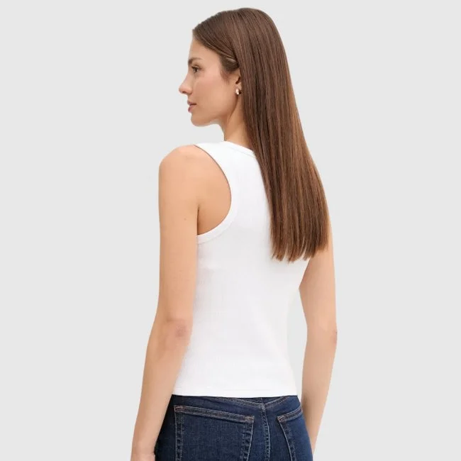 Camiseta Calvin Klein Blanca Mujer