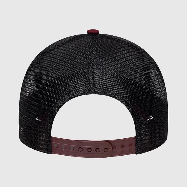 Gorra New Era Burdeos y Negra