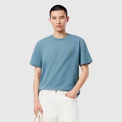 Camiseta Lacoste Azul Hombre