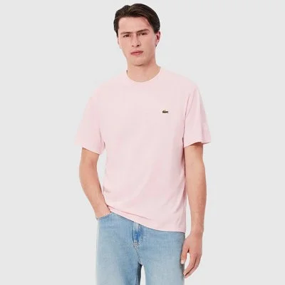 Camiseta Lacoste Rosa Hombre