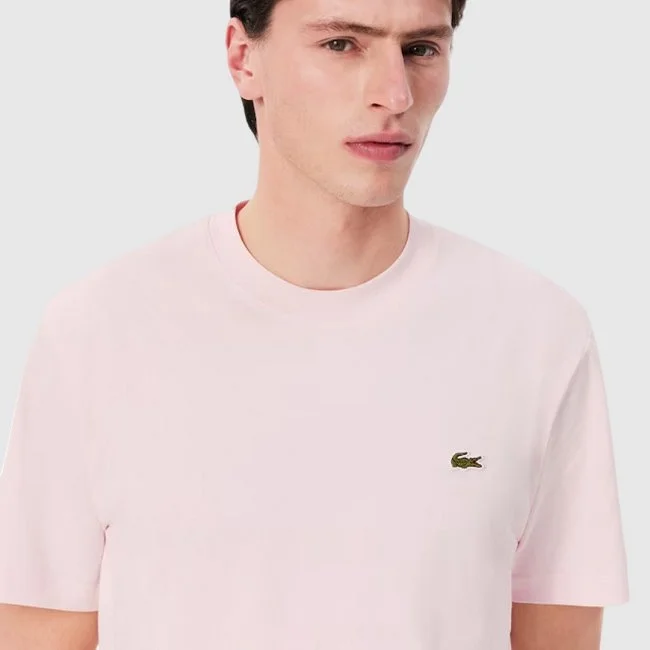 Camiseta Lacoste Rosa Hombre