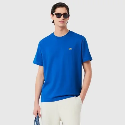 Camiseta Lacoste Azul Hombre