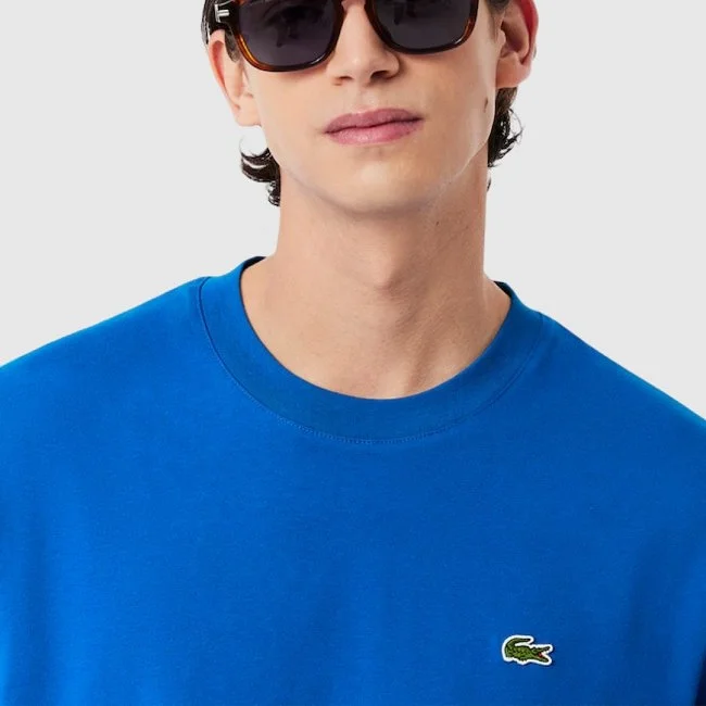 Camiseta Lacoste Azul Hombre
