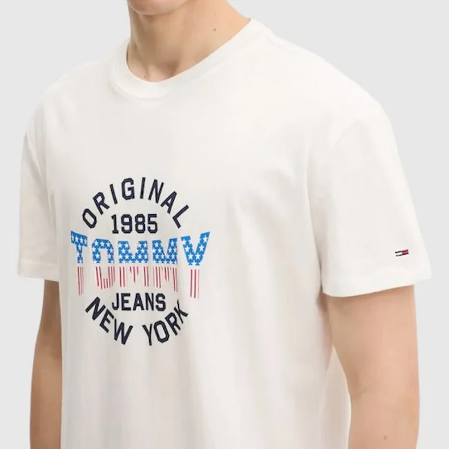 Camiseta Tommy Hilfiger Blanca Hombre