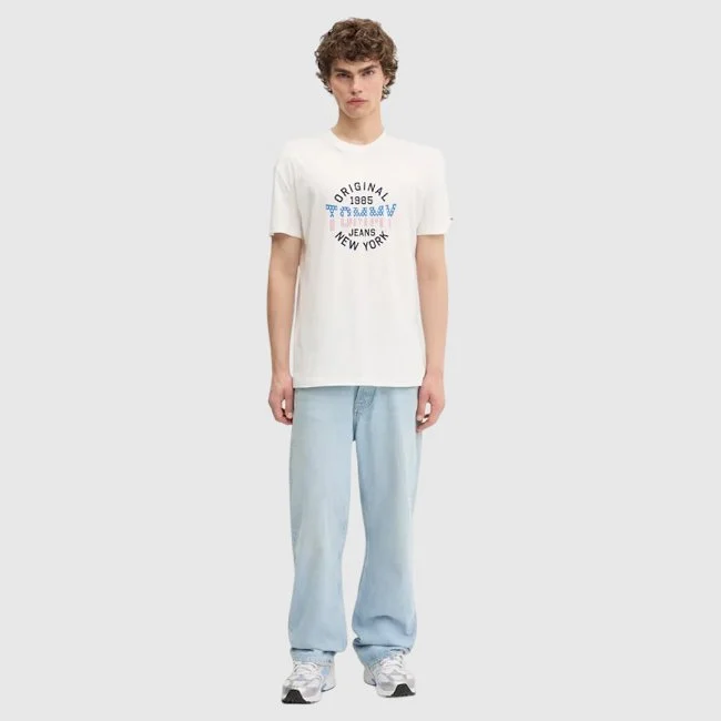 Camiseta Tommy Hilfiger Blanca Hombre