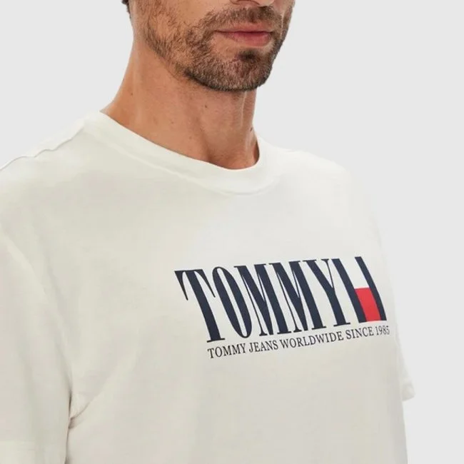 Camiseta Tommy Hilfiger Blanca Hombre