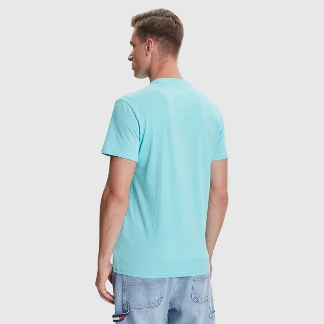 Camiseta Tommy Hilfiger Turquesa Hombre