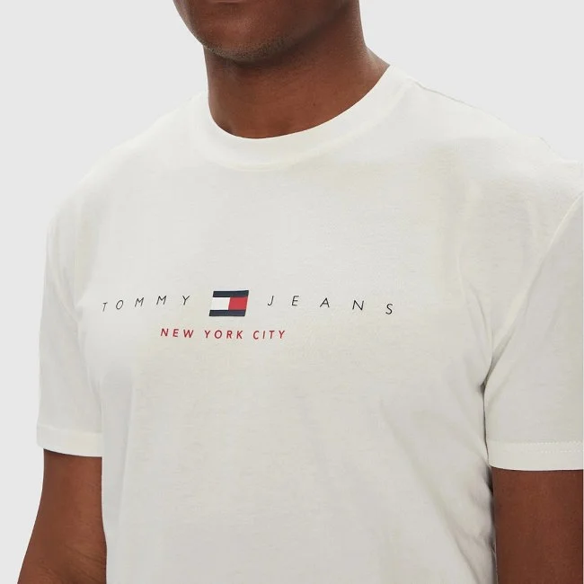 Camiseta Tommy Hilfiger Blanca Hombre