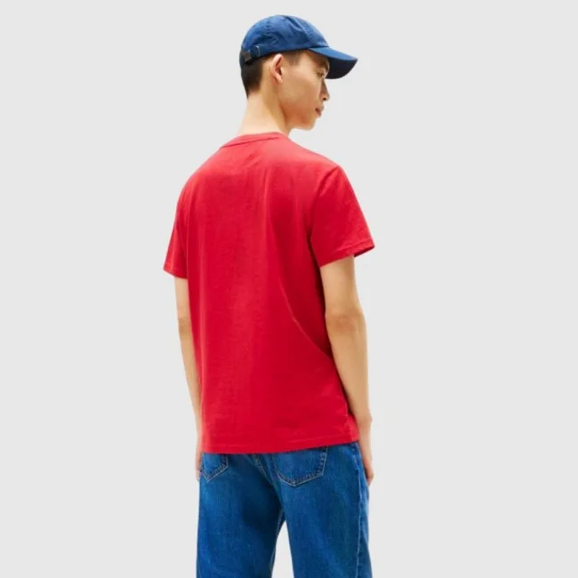 Camiseta Tommy Hilfiger Roja Hombre