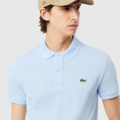 Polo Lacoste Azul Claro Hombre 2