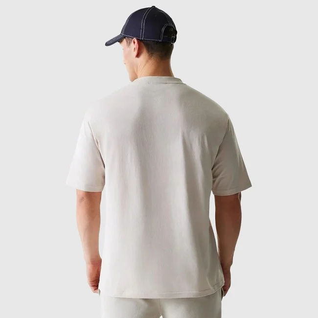 Camiseta New Era Beige Hombre