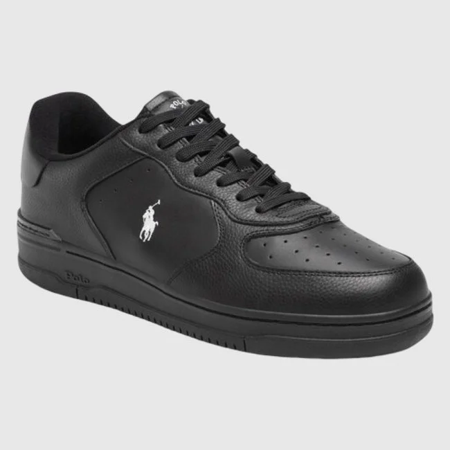 Zapatillas Ralph Lauren Negras Hombre