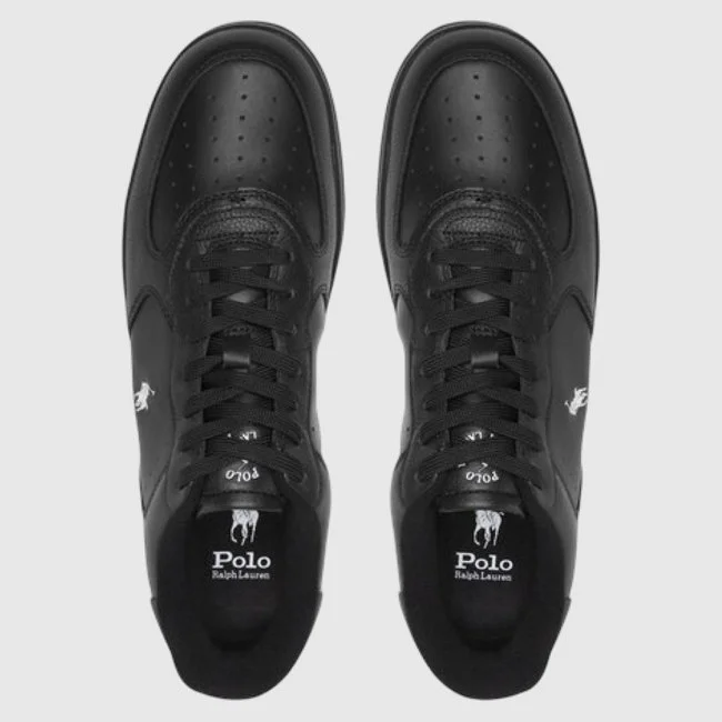 Zapatillas Ralph Lauren Negras Hombre